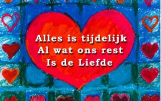alles is tijdelijk